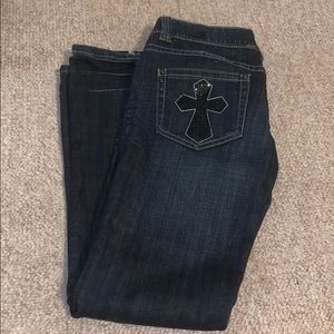 Rock and Roll cowgirl bootcut jeans